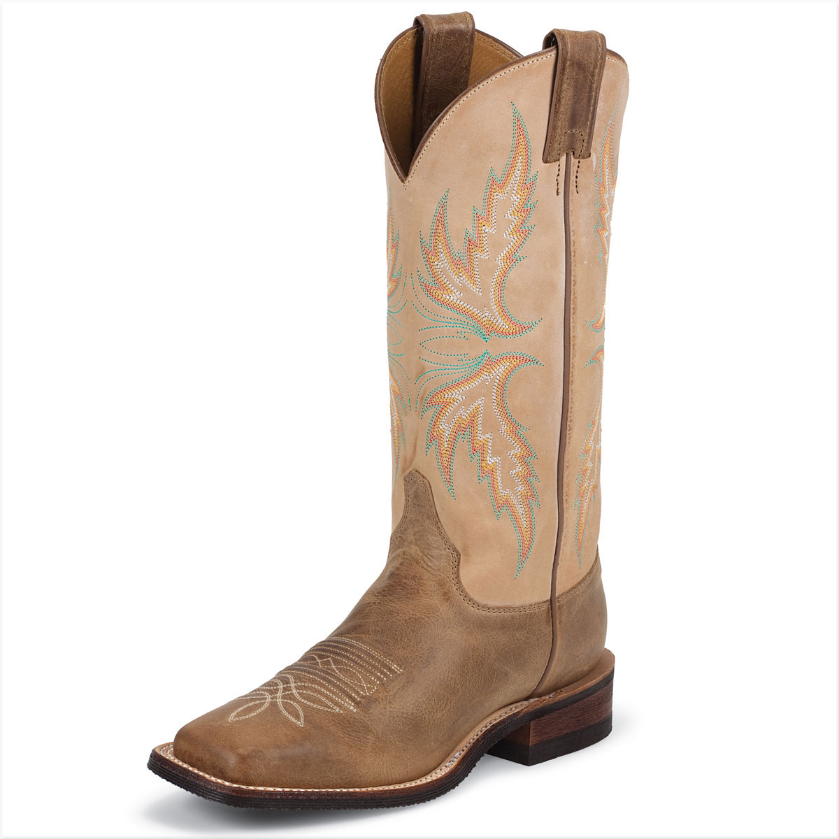 Justin Women's Bent Rail Boots- Uvalde Mocha