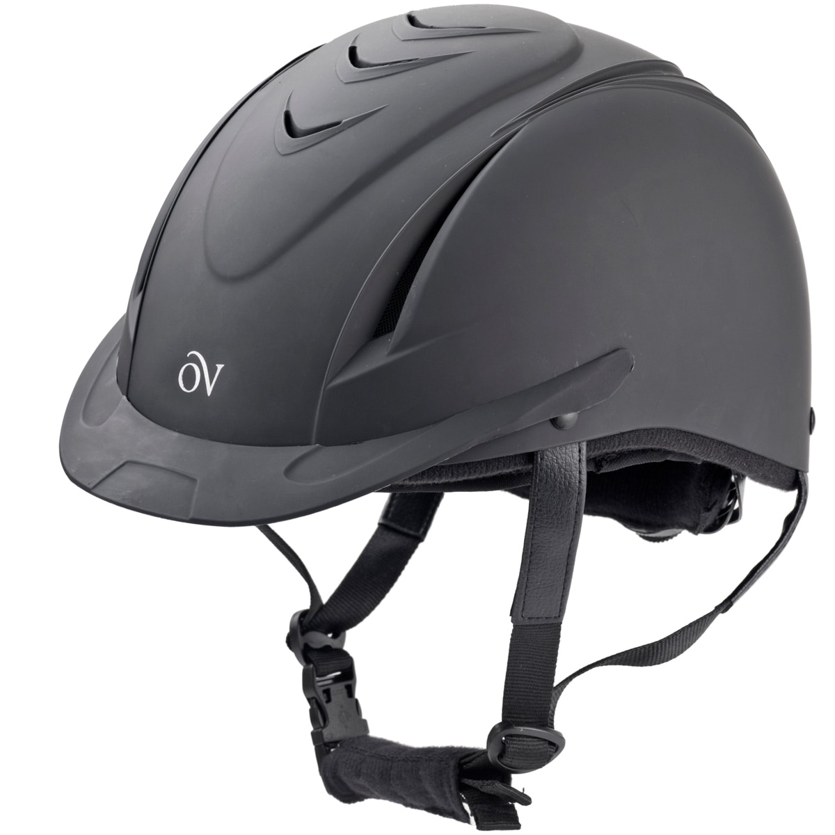 Color Black 467566BLK XS/S  S/M Ovation Deluxe Schooler Riding Helmet 
