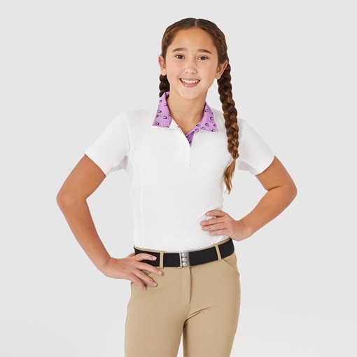 Piper Kids Short Sleeve Show Shirt by SmartPak - C