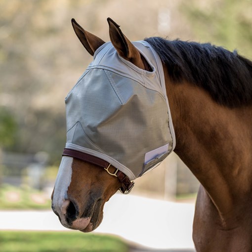 SmartPak Classic Fly Mask - Without Ears - Clearan