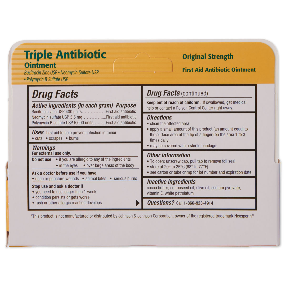 Triple Antibiotic Ointment For Cats