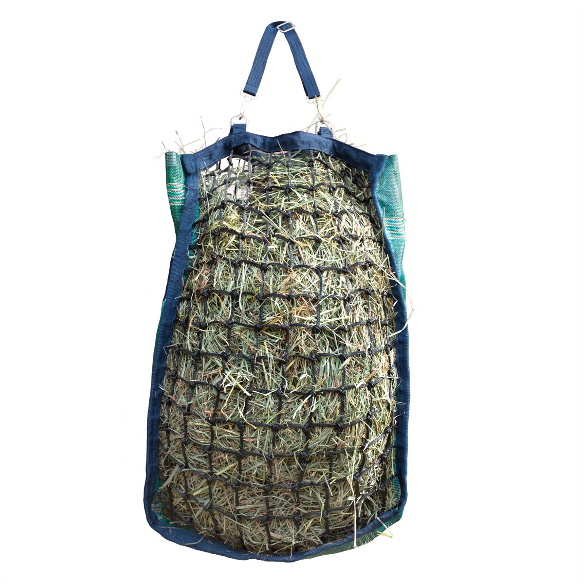 Horse Mesh Heavy Duty Hay Bag BlackHolds 2 Biscuits EasilyAdjustable