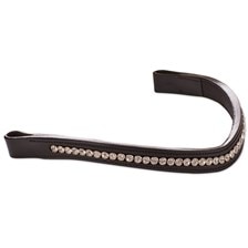 Harwich® Curved Crystal Browband By SmartPak-Clear