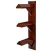 Triple Wood Wall Mount Saddle Stand - 