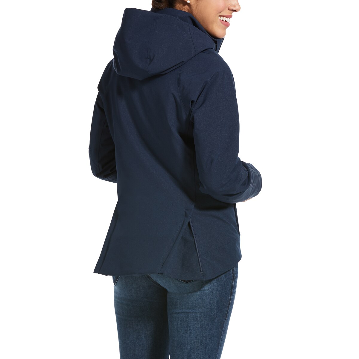 Ariat Womens Waterproof Stable Jacket Navy Blue
