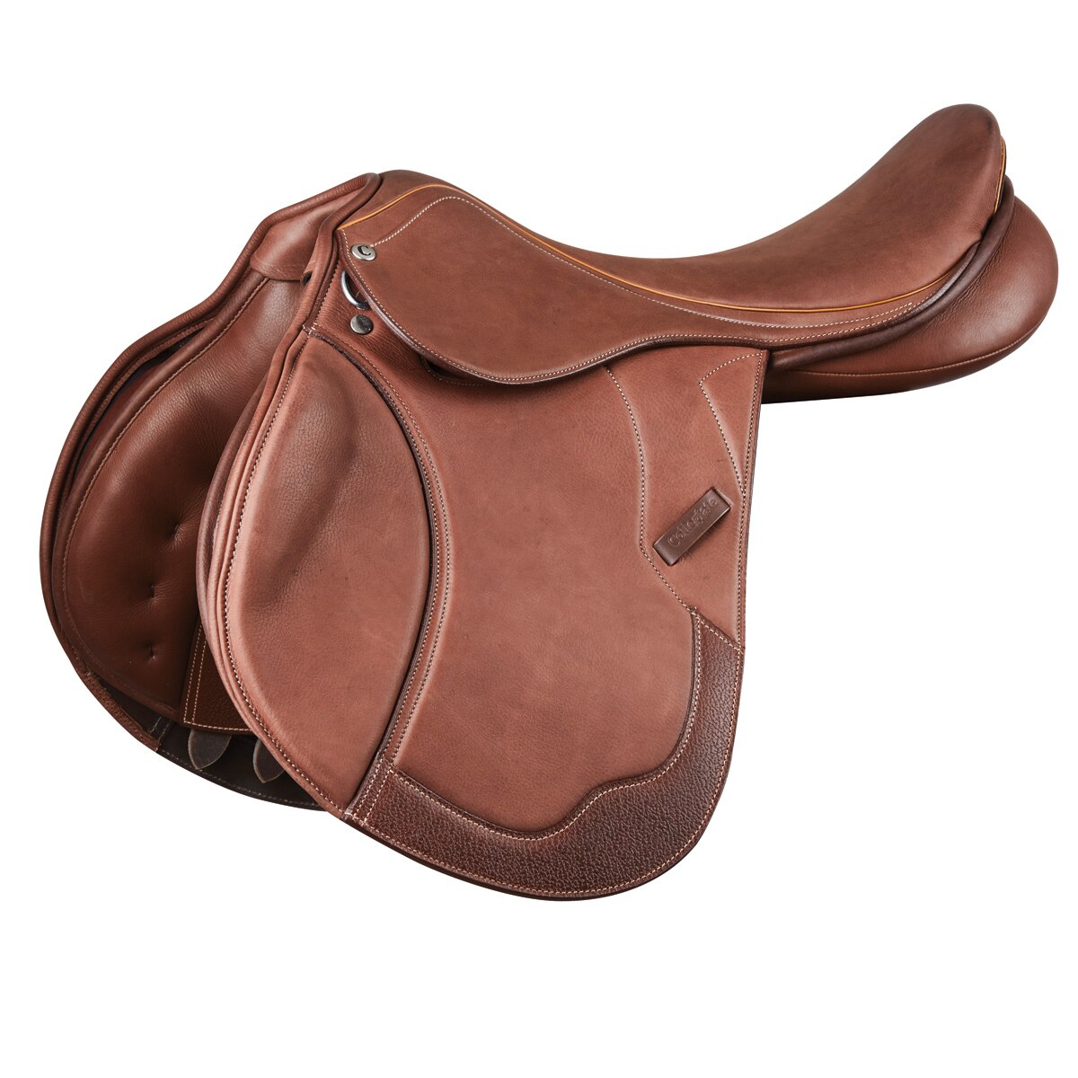 Close Contact Saddle 18 16 in Brown All Purpose English Leather Horse Tack 