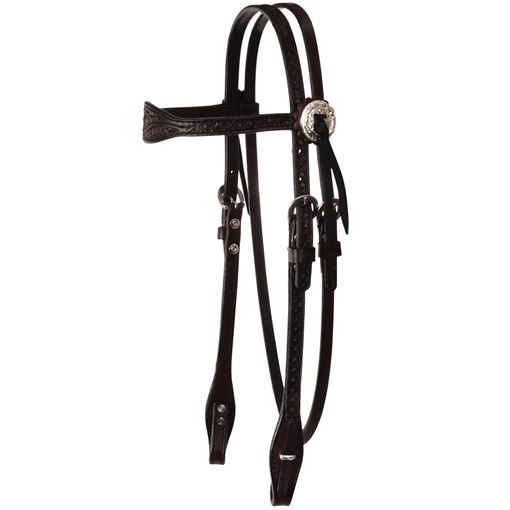 Julie Godnight Leaf With Border Browband Headstall