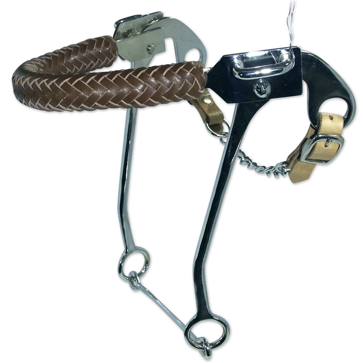 Reinsman Stage B Jim Warner Hackamore Rope Nose - SmartPak Equine