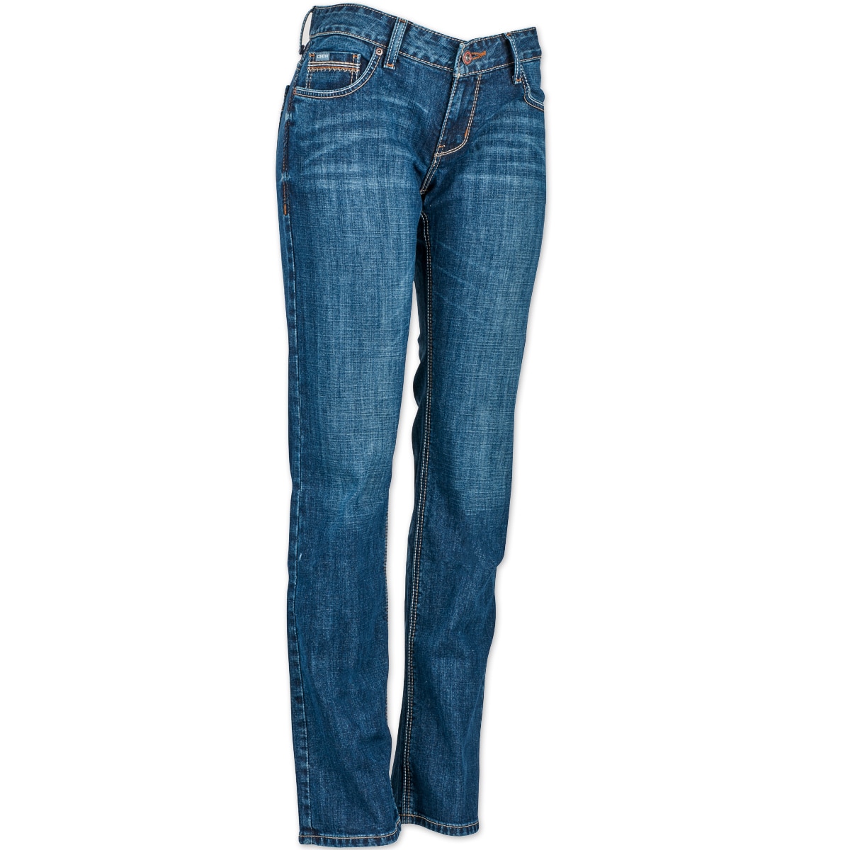 Cinch Women's Ada Mid Rise Relaxed Bootcut Jeans