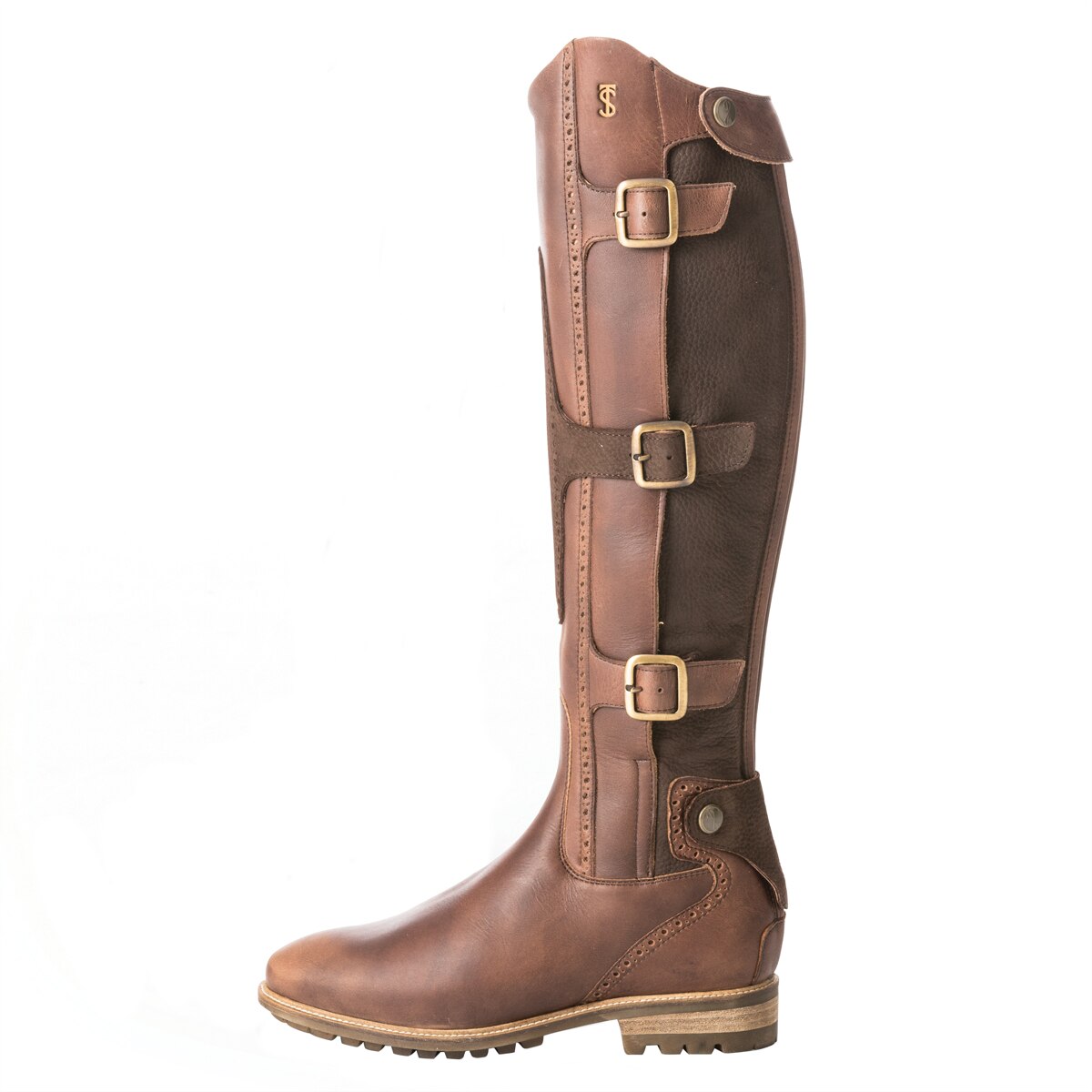 Dark Brown Tredstep Manor Country Boot 