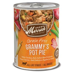 Merrick Grain Free Grammy's Pot Pie Classic Recipe Canned Dog Food