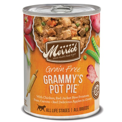 Merrick Grain Free Grammy's Pot Pie Classic Reci