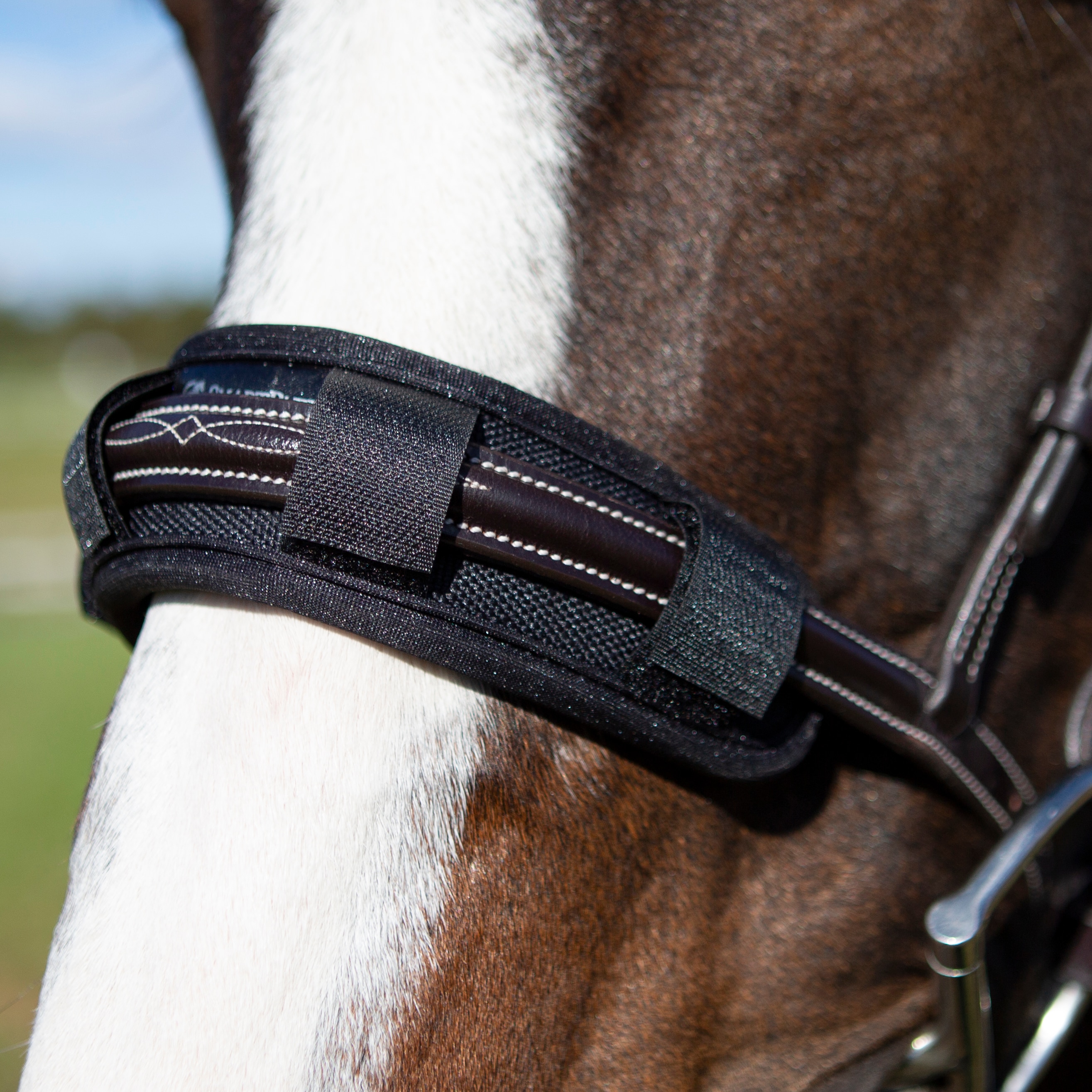 Comfort Poll/ Noseband Guard For Headcollars And Bridles