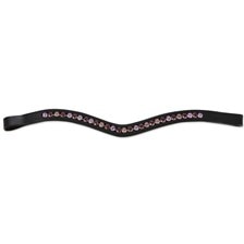 Harwich® Curved Crystal Browband by SmartPak-Amethyst/Lilac