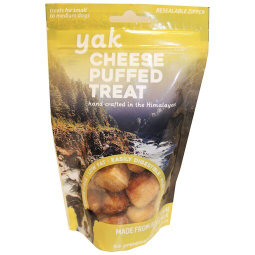 Yak Cheese Puffed Dog Treats