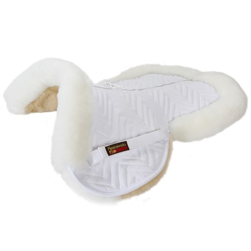 Fleeceworks Classic Sheepskin Half Pad With Rolled