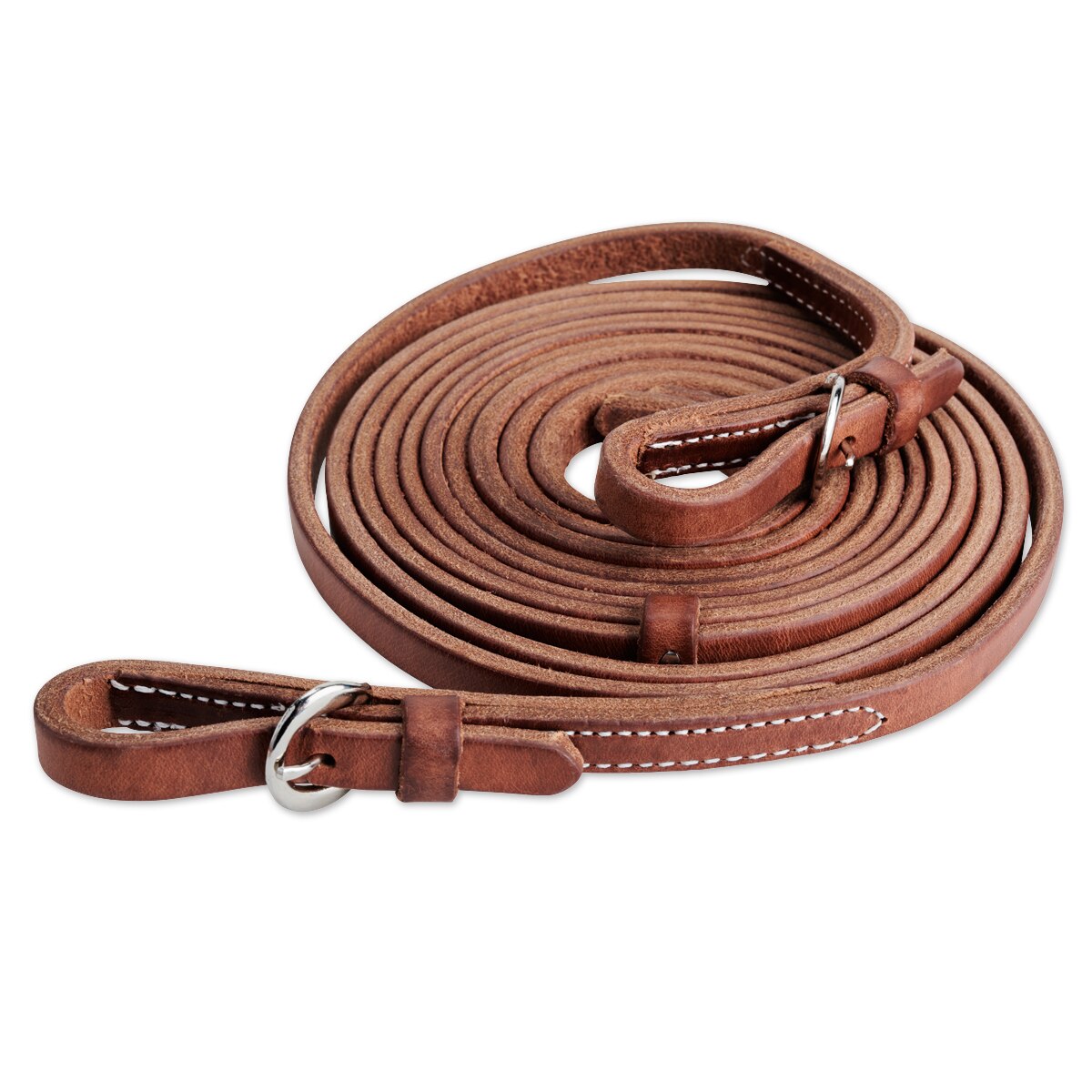 Details about   New 3/4" x 8' Leather Split Reins with Different Leather and Connector Ends 