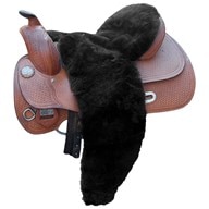 Equine Comfort Full Size Sheepskin Western Seat Cover
