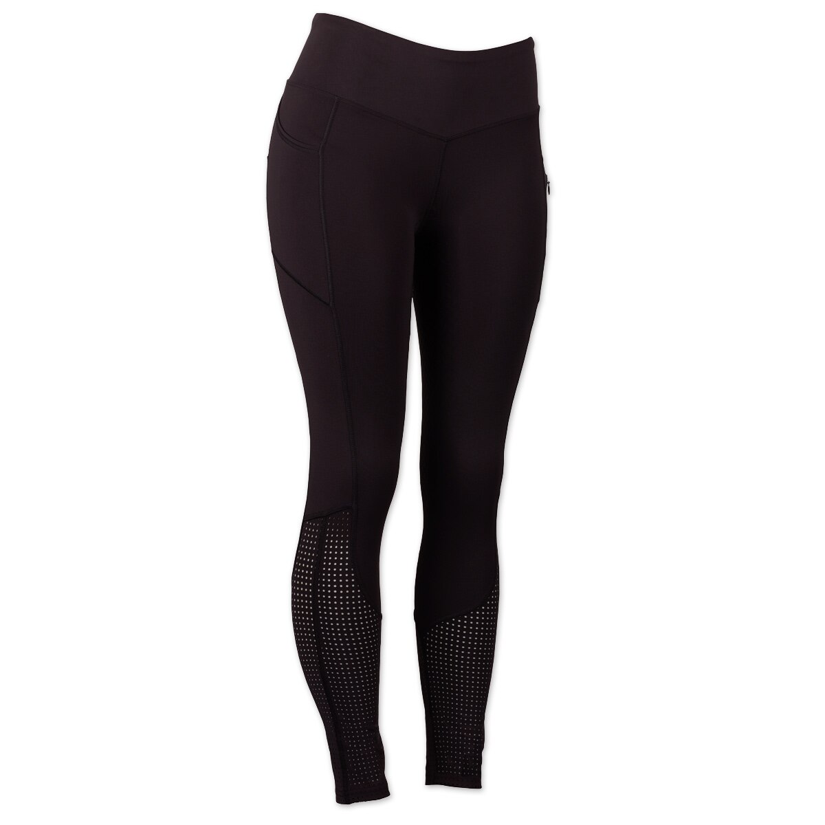 Navy Red Ariat Women's Eos Full Seat Team Riding Tights 