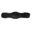SmartPak Contoured Dressage Girth with Sheepskin - Black
