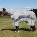 Couverture Anti-mouches Smartpak Classic Fly Sheet – 81 Pouces – Argent Marine