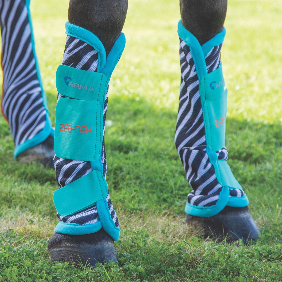 Shires Arma Pony Cob Full Fly Turnout Socks Boots Mesh Breathable Set ...