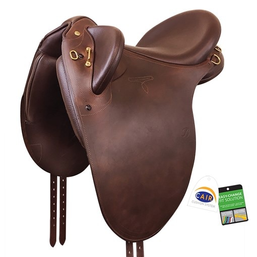 Bates Outback Heritage Leather Saddle w/CAIR - Tes