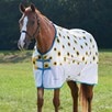 Shires Tempest Patterned Fly Sheet - Sunflower