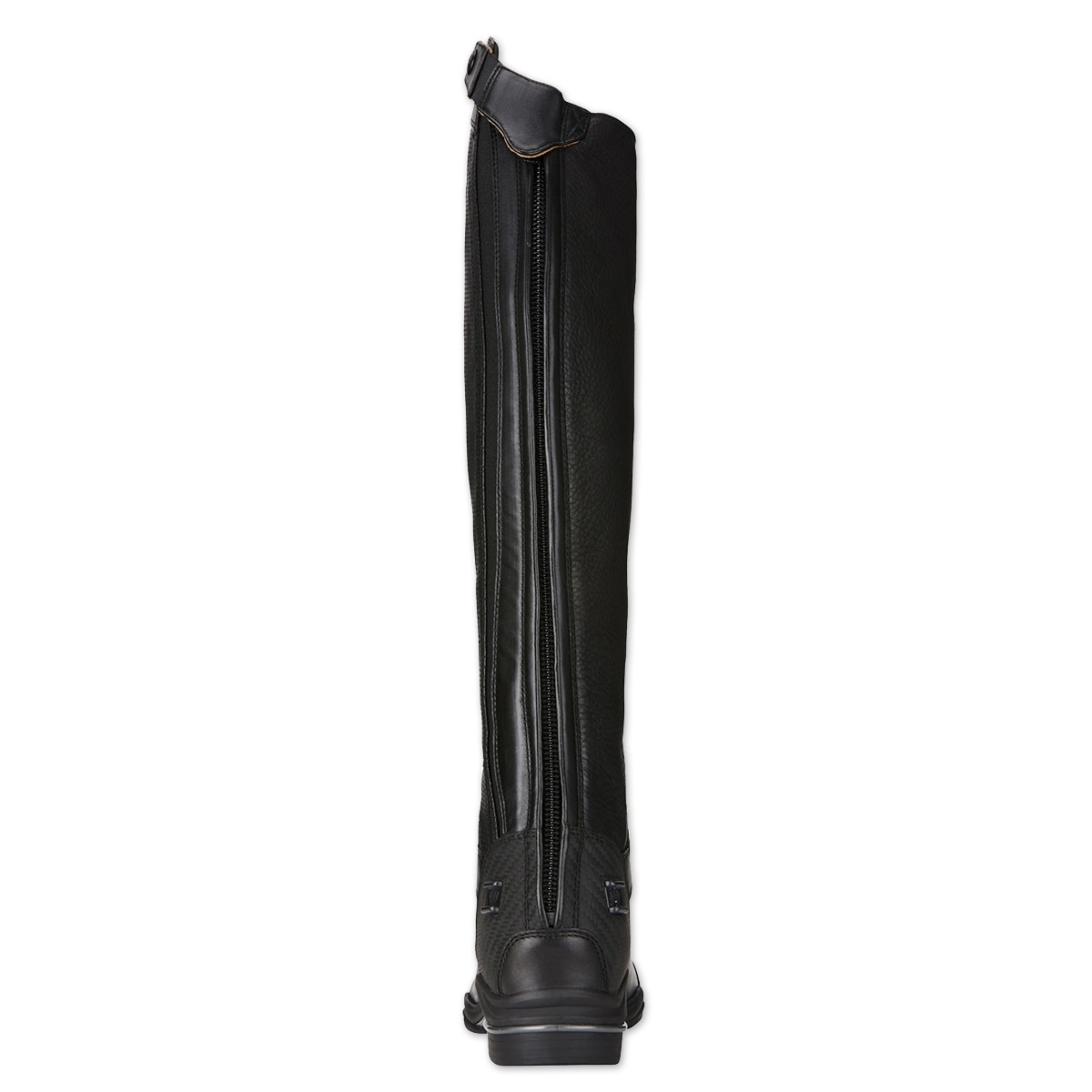 HKM Mens Elasticated Insert Waterproof Spur Support Long Wide Horse Riding Boots 