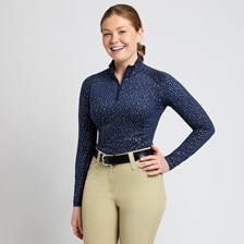 Piper SmartCore™ Long Sleeve ¼ Zip Sun Shirt