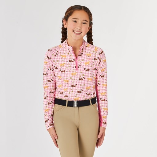 Piper SmartCore&trade; Long Sleeve Kids Sun Shirt