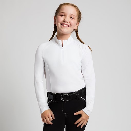 Piper SmartCore&trade; Long Sleeve Kids Sun Shirt