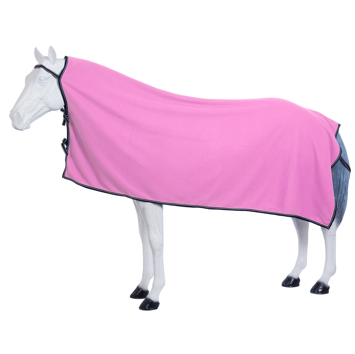 Tough 1 Softfleece Traditional Cooler Blanket With Browband And Tail Cord Horse Blankets Sheets Sporting Goods
