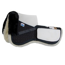 Mattes Gold Correction Half Pad With Pockets for Shims-Dressage