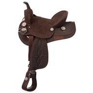 King Series Synthetic Round Skirt Competition Saddle