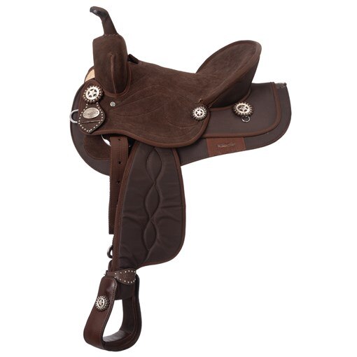 King Series Suede Seat Synthetic Trail Saddle