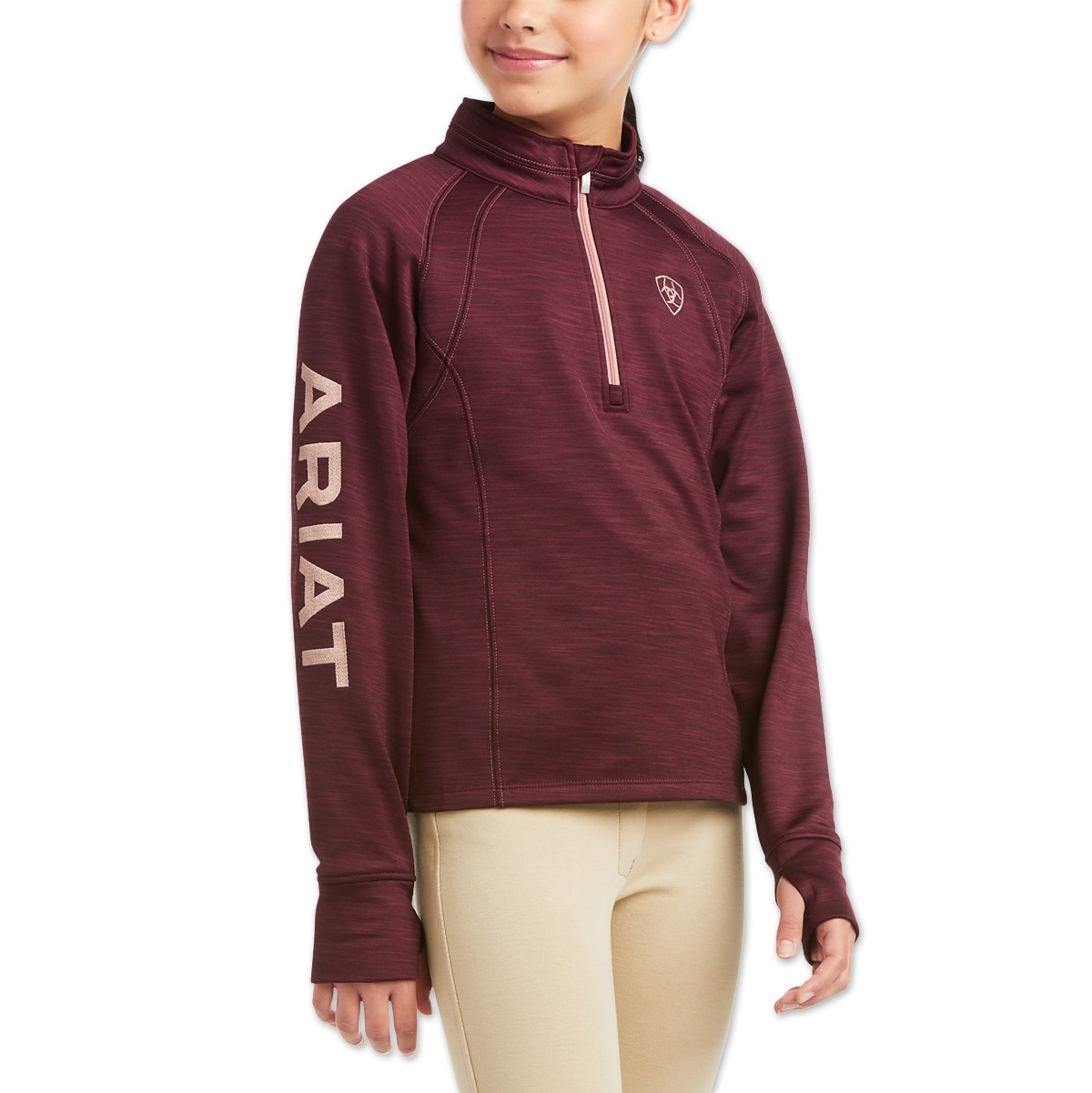 girls zip sweatshirt