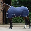 Weatherbeeta 210D Channel Quilt - Navy w/ Silver & Red Trim