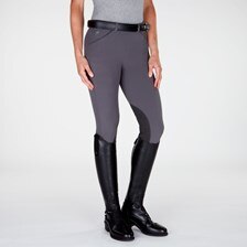 Piper Classic Mid-Rise Side Zip Breeches by Smartpak - Knee Patch