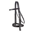 Plymouth&reg; Hunt Bridle by SmartPak - Chocolate