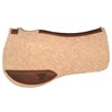 Diamond Wool Endurance Square Contoured Cowboy Pad - Tan/Brown
