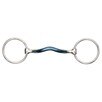 Shires Blue Alloy Loose Ring with Mullen Mouth - 