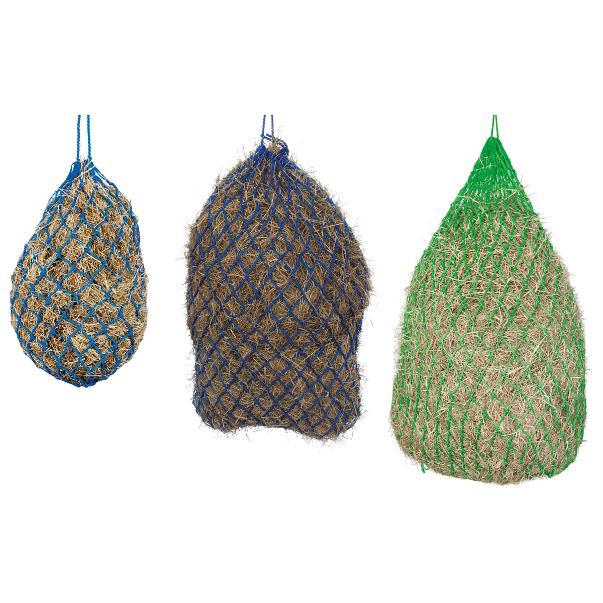 Shires 5 Pack Extra Strong Large Ringed Haynet Haylage Nets Assorted Colours 42" 