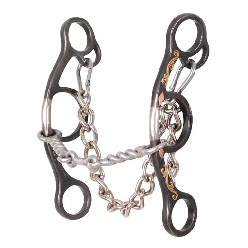 Sherry Cervi Diamond Short Shank Gag Bit w/ Twiste