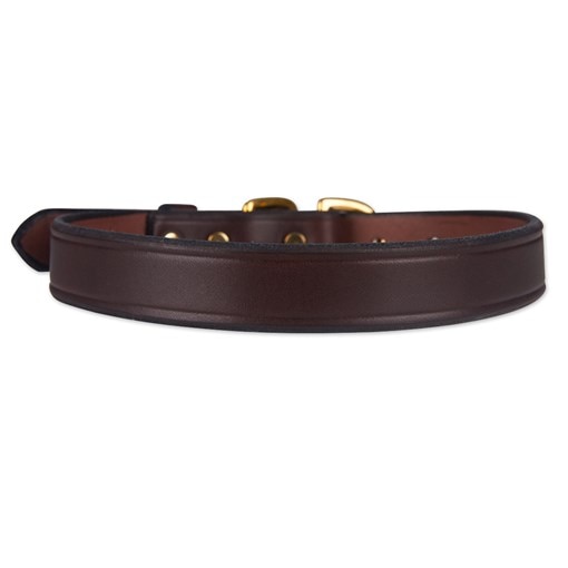 SmartPak Plain Leather Dog Collar