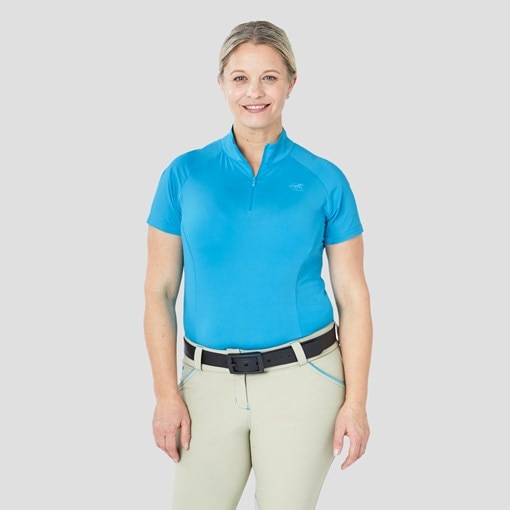 Piper Short Sleeve 1/4 Zip Sun Shirt by SmartPak -