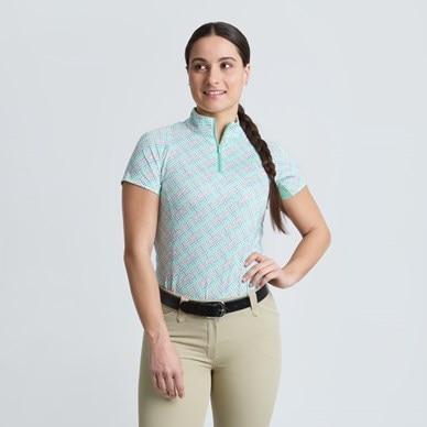 Piper SmartCore™ Short Sleeve ¼ Zip Sun Shirt