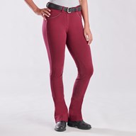 Piper Knit Mid-Rise Boot Cut Breeches by SmartPak - Knee Patch - Clearance!