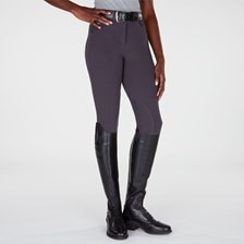 Piper Knit Mid-Rise Breeches by SmartPak - Knee Patch