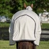 Rambo&reg; Optimo Supreme Summer Turnout Sheet Plus - Navy Check/Thunderstorm Grey & Silver